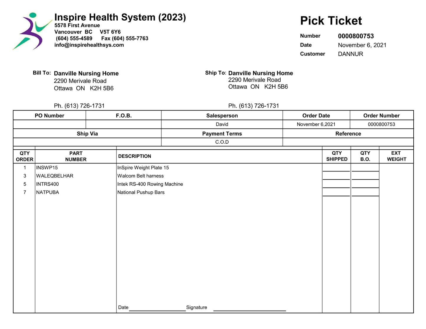 Bundle - 12 Reports Customized to Print in Landscape